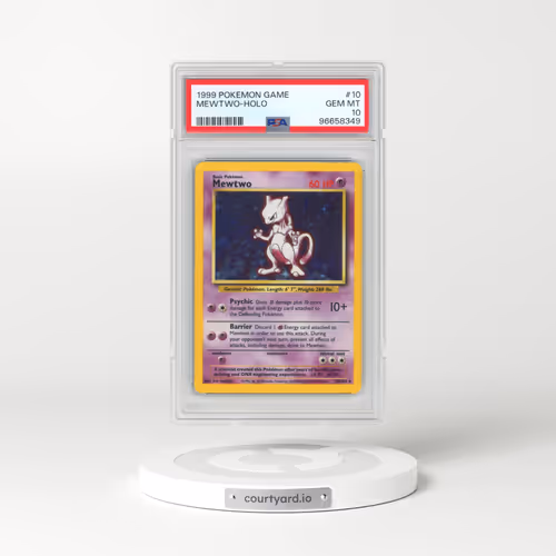 1999 Pokémon Game #10 Mewtwo - Holo (PSA 10 GEM MINT)