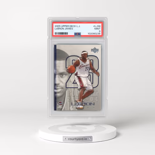 2005 Upper Deck Lebron James #LJ38 LeBron James (PSA 9 MINT)