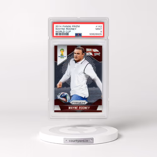 2014 Panini Prizm World Cup #142 Wayne Rooney (PSA 9 MINT)