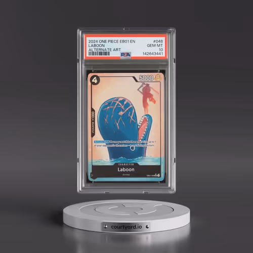 2024 One Piece EB01-Extra Booster -Memorial Collection- Laboon Alternate Art 048