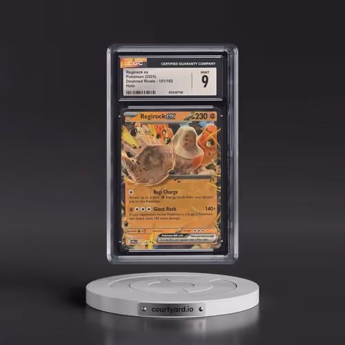 2025 Pokémon Dri EN-Destined Rivals #101 Regirock EX - Holo (CGC 9 MINT)
