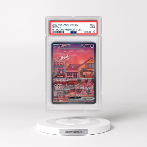 2023 Pokémon Svp EN-SV Black Star Promo #053 Mew EX - Holo 151 Ultra-Premium Collection (PSA 9 MINT)