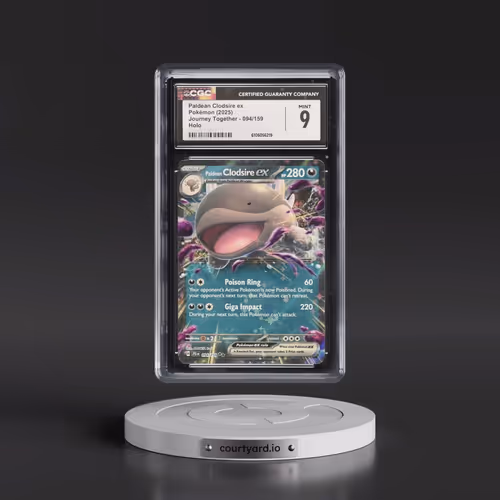 2025 Journey Together - JTG EN #094/159 Paldean Clodsire ex - Holo (CGC 9 MINT)