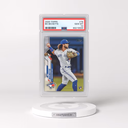 2020 Topps #78 Bo Bichette (PSA 10 GEM MINT)