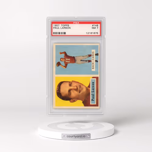 1957 Topps #146 Paul Larson (PSA 7 NM)