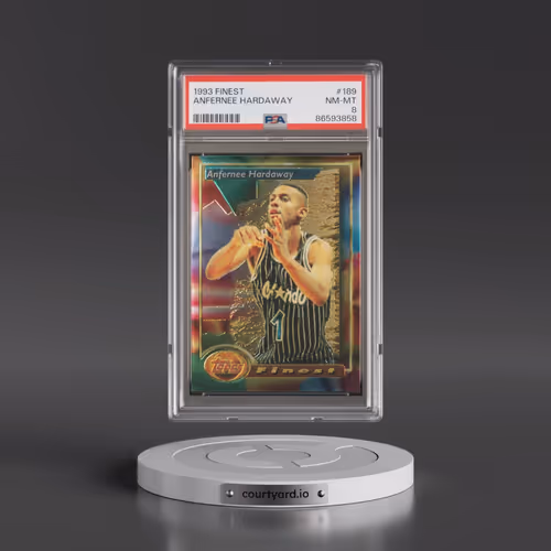 1993 Finest #189 Anfernee Hardaway (PSA 8 NM-MT)