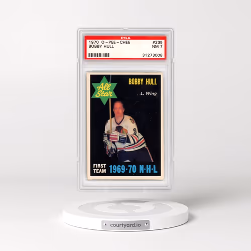 1970 O-Pee-Chee #235 Bobby Hull (PSA 7 NM)