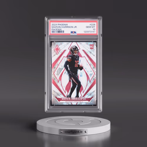 2024 Panini Phoenix #226 Marvin Harrison Jr. - Phoenix (PSA 10 GEM MINT)