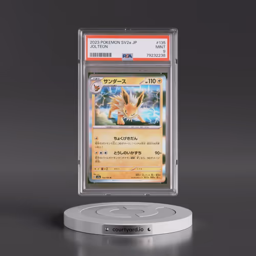 2023 Pokémon Sv2a-Pokémon 151 #135 Jolteon (PSA 9 MINT)