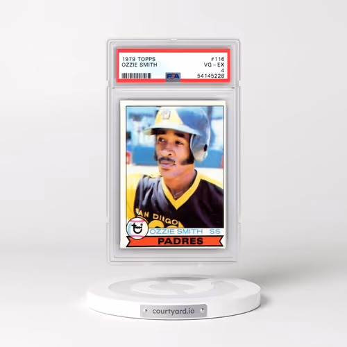 1979 Topps #116 Ozzie Smith (PSA 4 VG-EX)