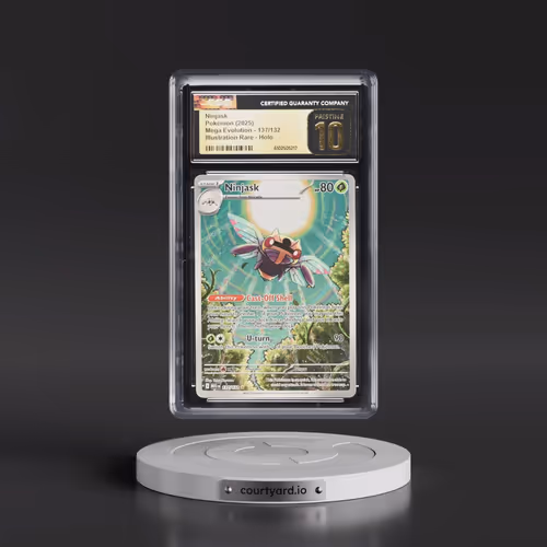 2025 Mega Evolution - MEG EN #137/132 Ninjask - Illustration Rare Holo (CGC 10 PRISTINE)
