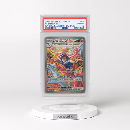 2024 Pokémon Twm EN-Twilight Masquerade #214 Greninja EX - Holo Special Illustration Rare (PSA 10 GEM MINT)