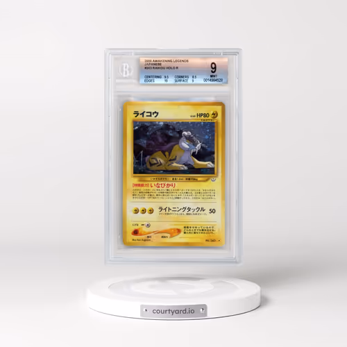 2000 Pokémon Awakening Legends #243 Raikou - Holo (BGS 9 MINT)
