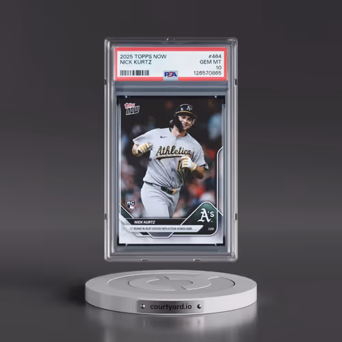 2025 Topps Now #464 Nick Kurtz (PSA 10 GEM MINT)