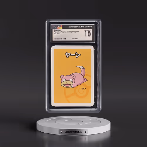 2019 Pokémon Old Maid Slowpoke (CGC 10 GEM MINT)
