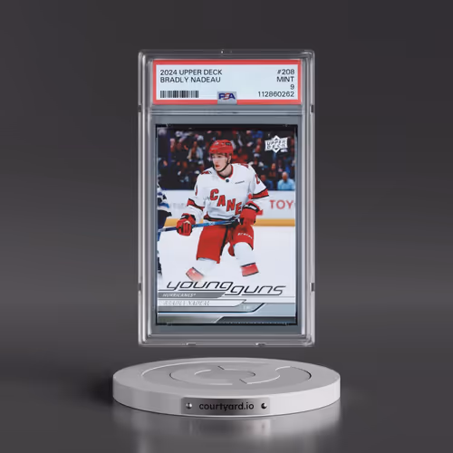 2024 Upper Deck #208 Bradly Nadeau (PSA 9 MINT)