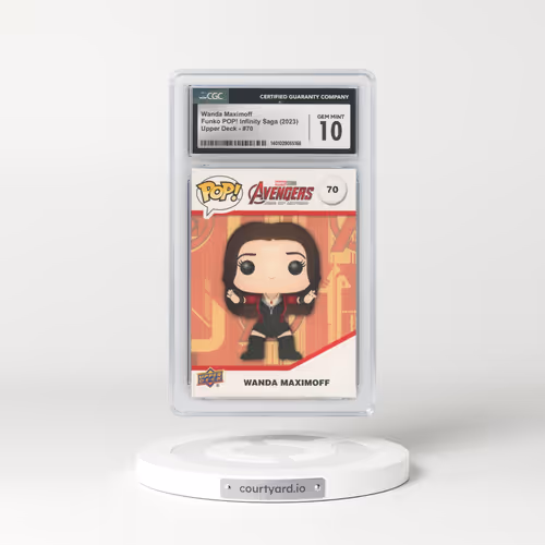 2023 Funko POP! Marvel Infinity Saga (2023 Upper Deck) - English #70 Wanda Maximoff (CGC 10 GEM MINT)