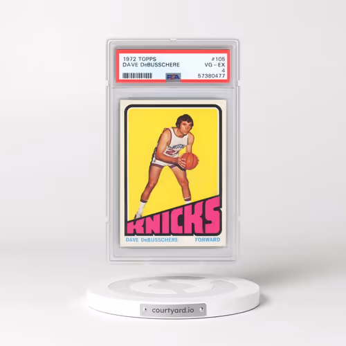 1972 Topps #105 Dave DeBusschere (PSA 4 VG-EX)