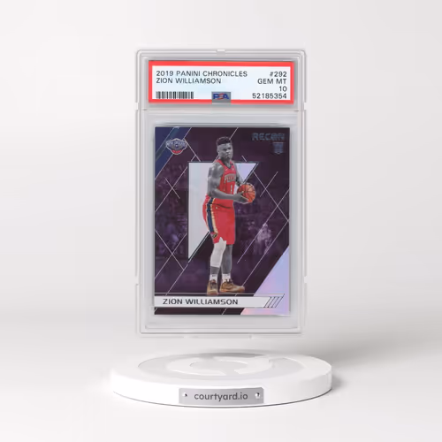 2019 Panini Chronicles #292 Zion Williamson (PSA 10 GEM MINT)