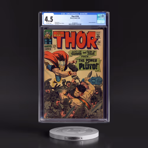 Thor #128 CGC 4.5 Off-white Pages (Marvel Comics, 5/66) - Universal