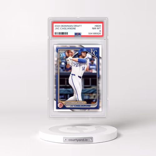 2024 Bowman Draft #BD8 Jac Caglianone (PSA 8 NM-MT)