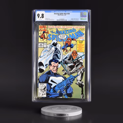 Amazing Spider-Man #355 CGC 9.8 White Pages (Marvel Comics, 12/91) - Universal