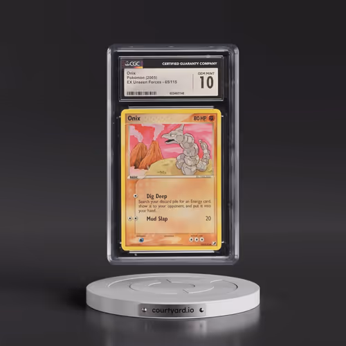 2005 EX Unseen Forces #65/115 Onix (CGC 10 GEM MINT)