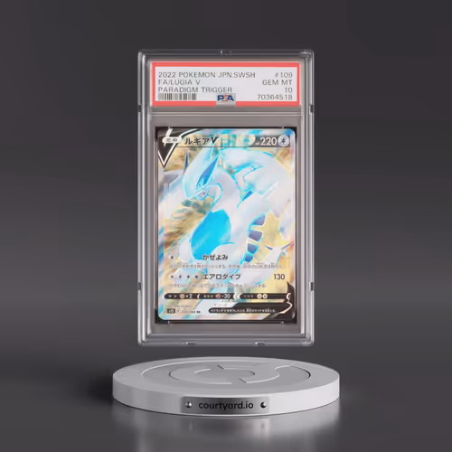 2022 Pokémon Sword & Shield Paradigm Trigger #109 Lugia V - Holo Full Art (PSA 10 GEM MINT)