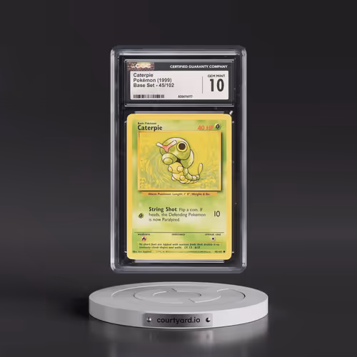 1999 Base Set #45/102 Caterpie (CGC 10 GEM MINT)