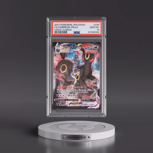 2021 Pokémon Sword & Shield Vmax Climax #245 Umbreon Vmax - Full Art (PSA 10 GEM MINT)