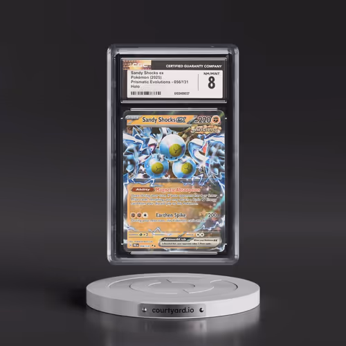 2025 Prismatic Evolutions - PRE EN #056/131 Sandy Shocks ex - Holo (CGC 8 NM-MT)