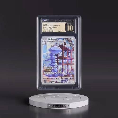 2023 Pokémon Sv4m-Future Flash #074 Steelix - Art Rare (CGC 10 PRISTINE)