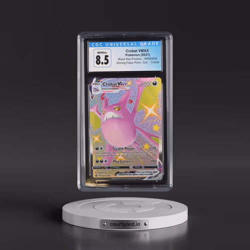 2017 Black Star Promos - Sword & Shield #SWSH099 Crobat VMAX - Holo Shining Fates Premium Collection