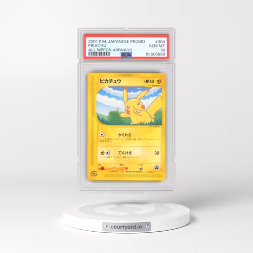 2001 Pokémon Promo #004 Pikachu - All Nippon Airways (PSA 10 GEM MINT)