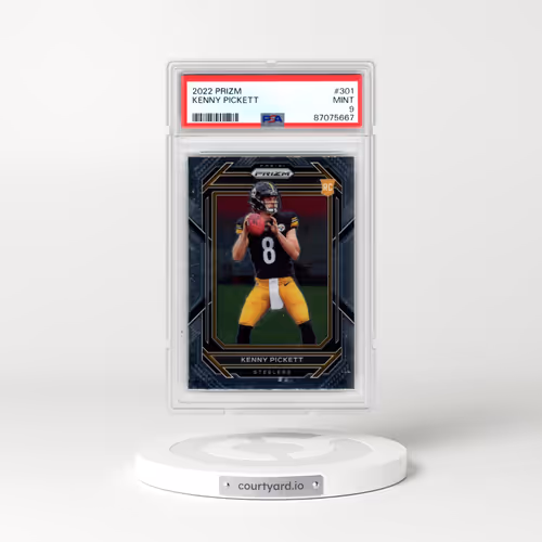 2022 Panini Prizm #301 Kenny Pickett (PSA 9 MINT)
