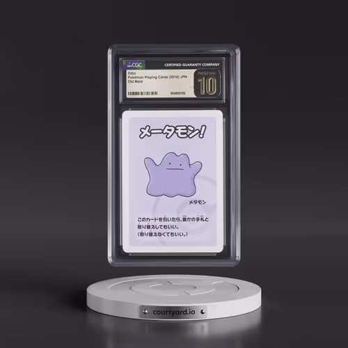 2019 Pokémon Old Maid Ditto (CGC 10 PRISTINE)