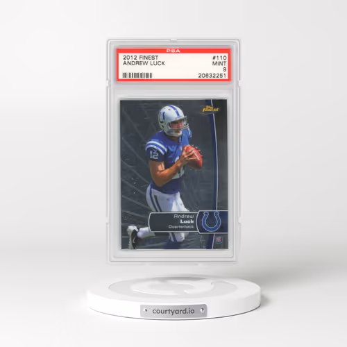 2012 Finest #110 Andrew Luck (PSA 9 MINT)