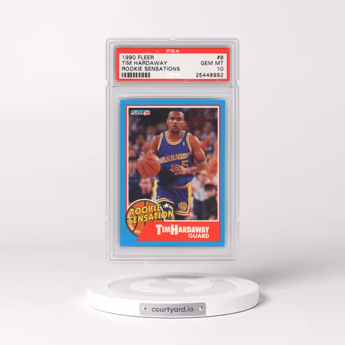 1990 Fleer Rookie Sensations #8 Tim Hardaway (PSA 10 GEM MINT)