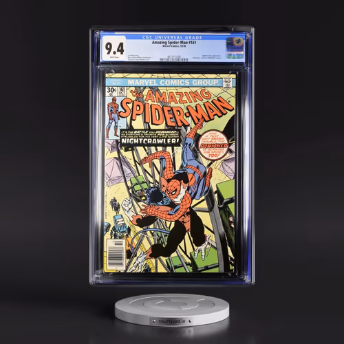Amazing Spider-Man #161 CGC 9.4 White Pages (Marvel Comics, 10/76)