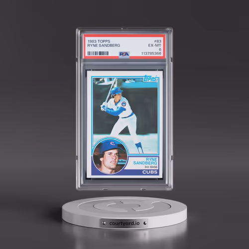 1983 Topps #83 Ryne Sandberg (PSA 6 EX-MT)
