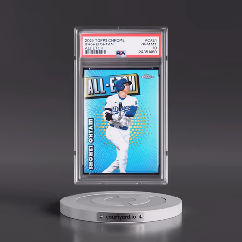 2025 Topps Chrome All Etch #CAE1 Shohei Ohtani (PSA 10 GEM MINT)