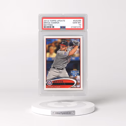 2012 Topps Update #US299 Bryce Harper - Batting (PSA 10 GEM MINT)