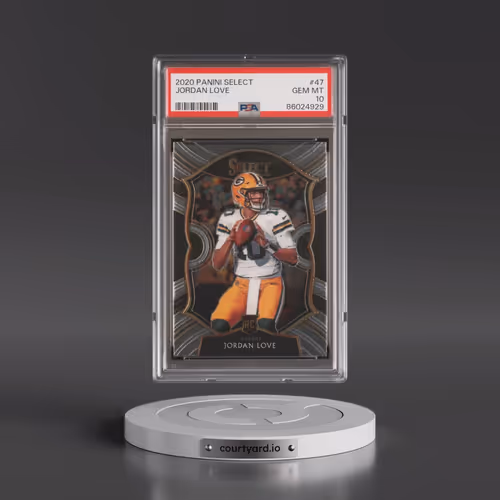 2020 Panini Select #47 Jordan Love (PSA 10 GEM MINT)