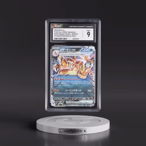 2024 Battle Master Decks #006/021 Charizard ex - Terastal Charizard ex Deck (svJL) (Holo) (CGC 9 MIN
