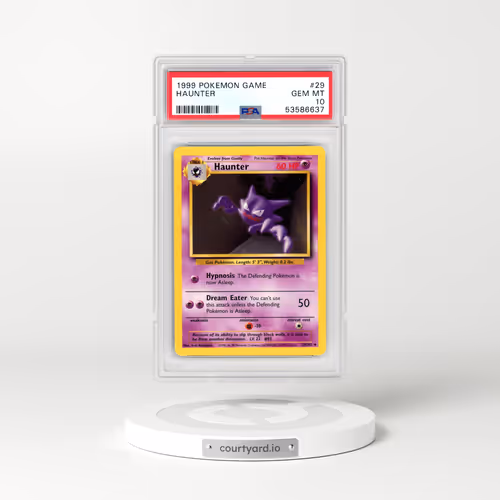 1999 Pokémon Game #29 Haunter (PSA 10 GEM MINT)