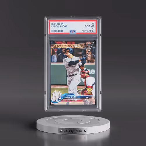 2018 Topps #1 Aaron Judge (PSA 10 GEM MINT)