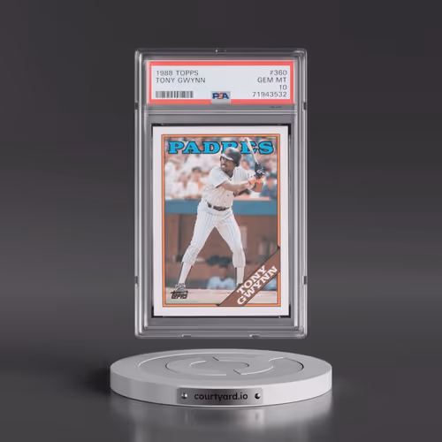 1988 Topps #360 Tony Gwynn (PSA 10 GEM MINT)
