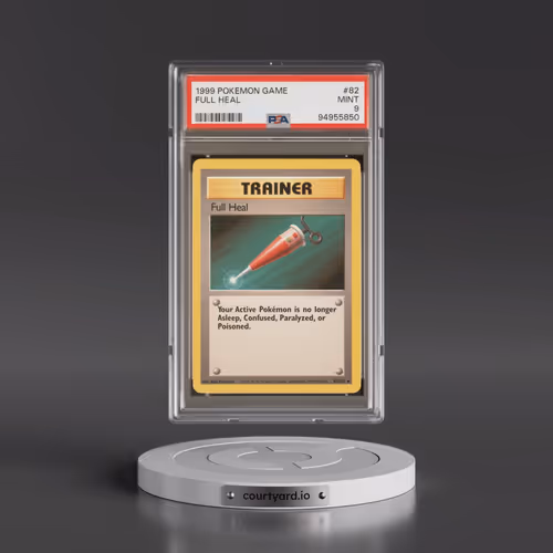 1999 Pokémon Game #82 Full Heal (PSA 9 MINT)