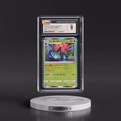 2022 Pokémon GO #003/071 Venusaur - Holo (CGC 9 MINT)