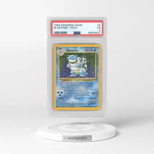 1999 Pokémon Game #2 Blastoise - Holo (PSA 5 EX)
